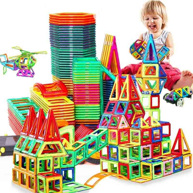 Magnetic Designer, Construction Set- Model Blocks Building Toy