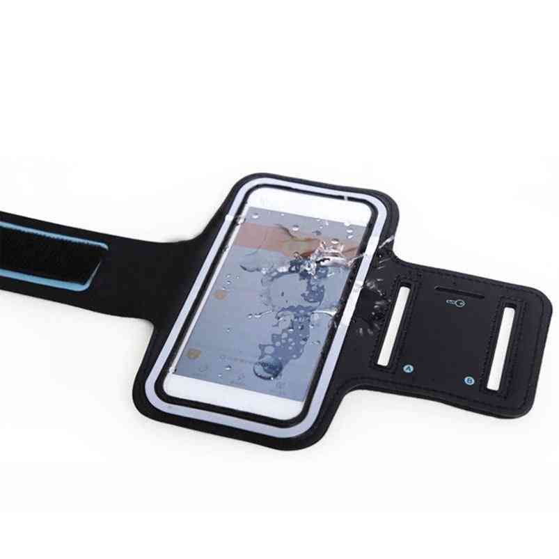 Black Waterproof Gym Sports Running Armband For Iphone
