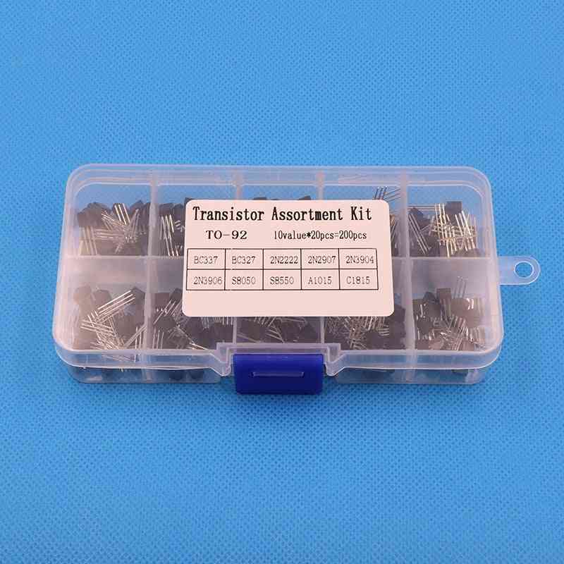 Bc337 transistorsortiment kit + låda