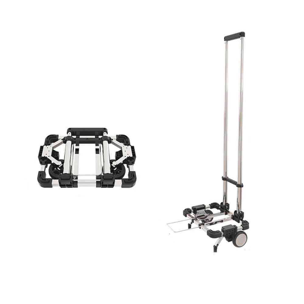 Stainless Steel Cloth Bag Trolley Cart