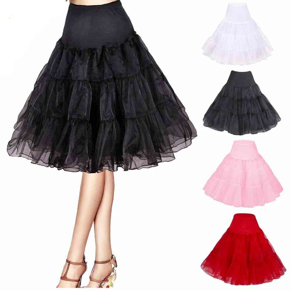 Short Halloween Petticoat Crinoline Vintage Underskirt