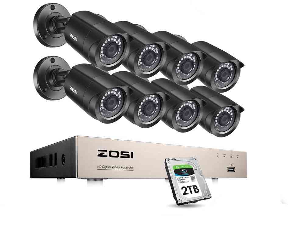 Kit de vidéosurveillance pour caméra de sécurité à domicile
