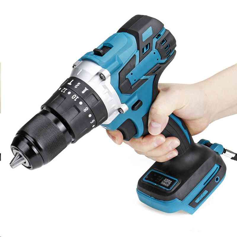 3 In 1 Brushless Cordless Electric Drill Hammer