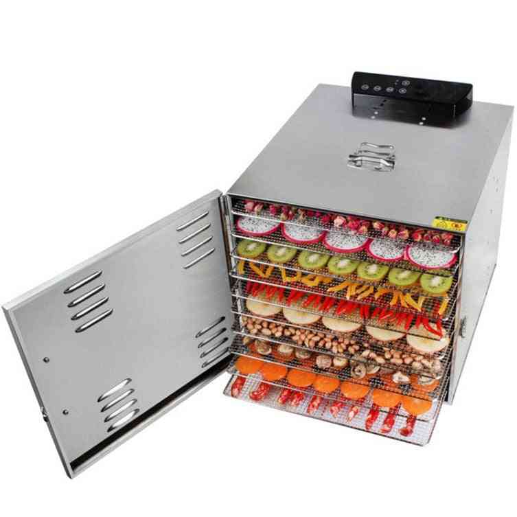 Stainless Steel- Fruit Food Air Dryer, Electric Dehydrator