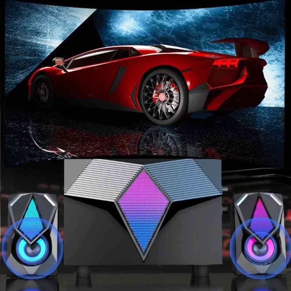 Powerful Bass Stereo Sound-computer Gaming Speakers