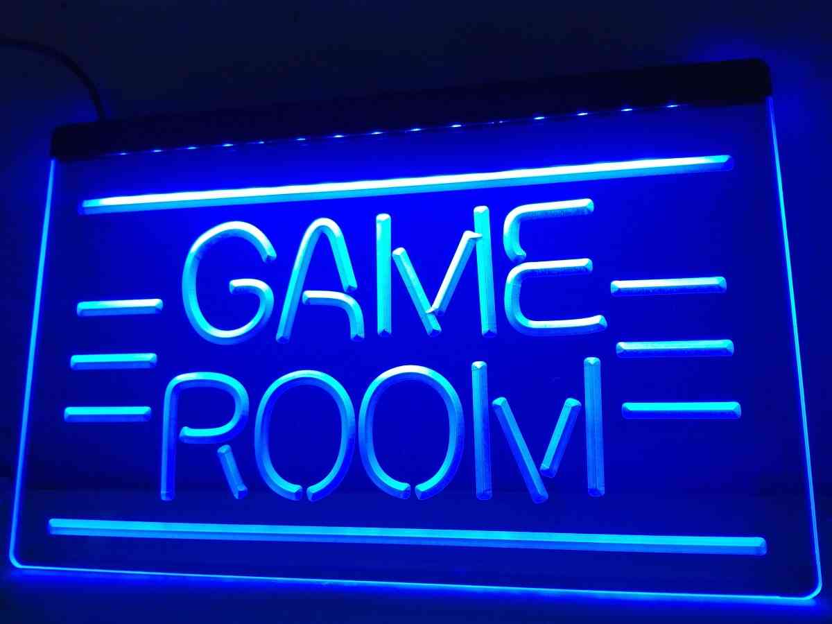 Lb338- Game Room Displays Tv Led Neon Light Sign