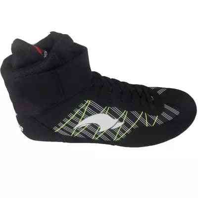 Gym Sport Wrestling Boots, Professional Boxing Shoes, Gear Sneakers