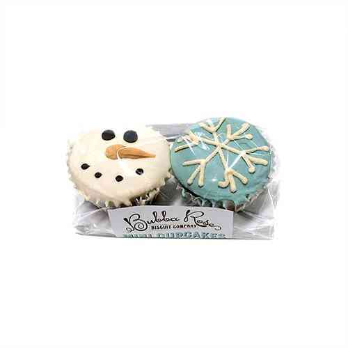 Snowy Mini Cupcake For Pet Dogs