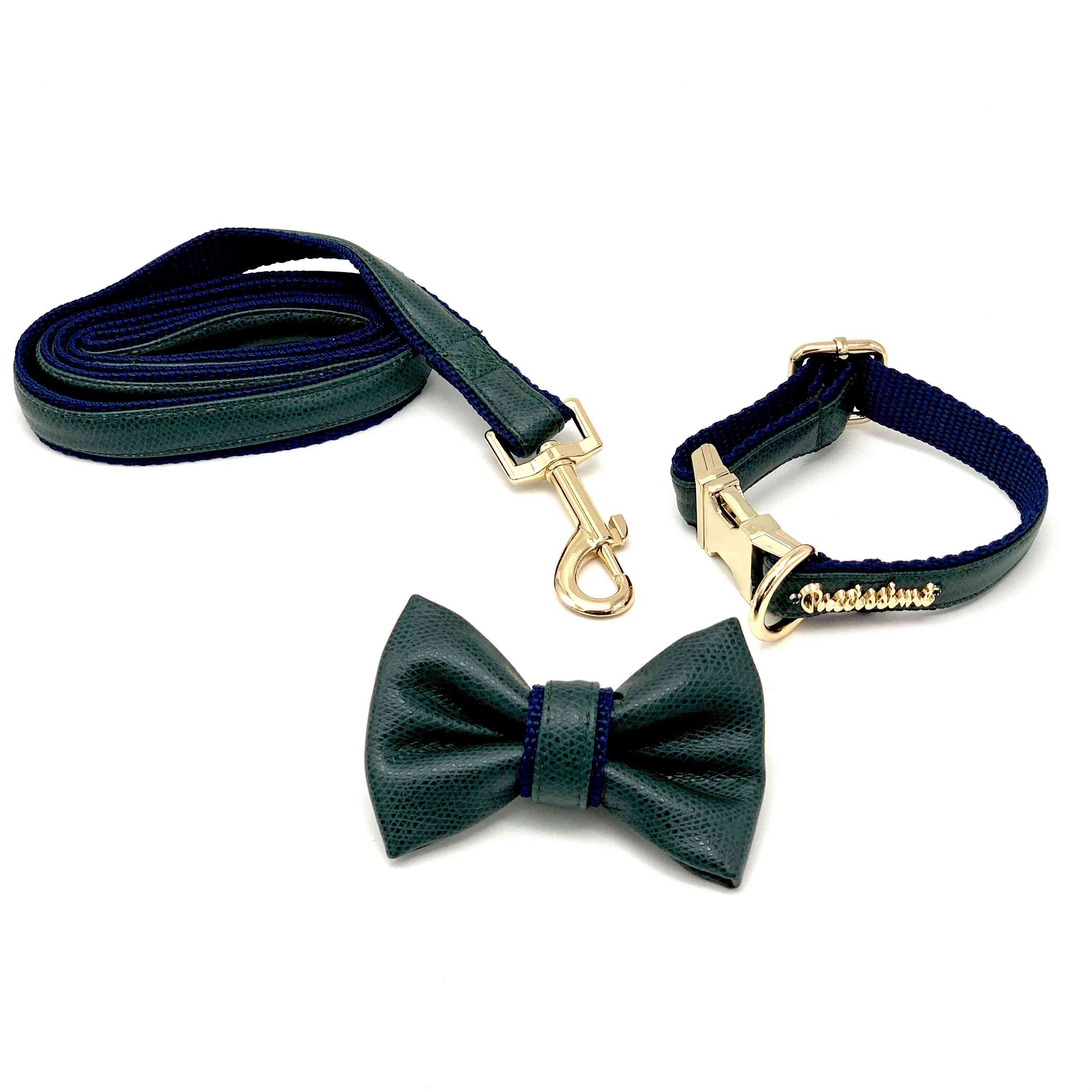 Leather Pet Collars & Harnesses