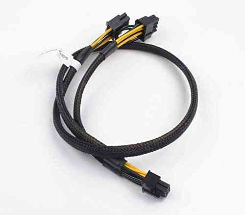 10 To 6+8pin Power Adapter Cable For Hp Dl380 G6 And Gpu 50cm