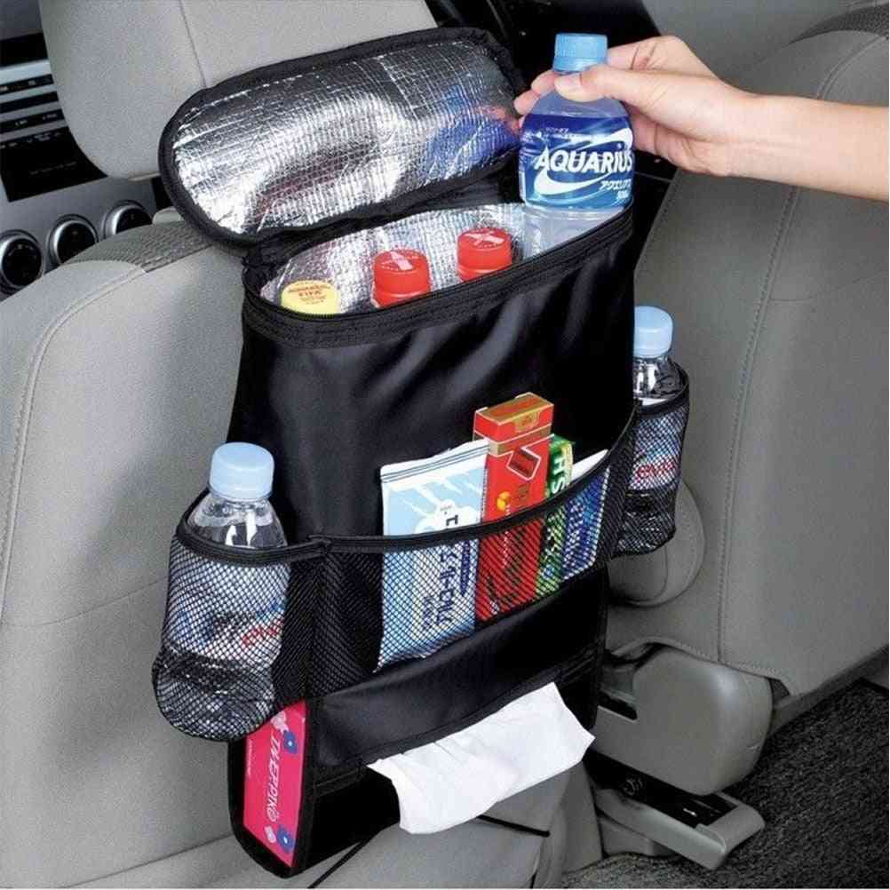 Autostol rygsæk, baby rejsearrangør, opbevaringstaske