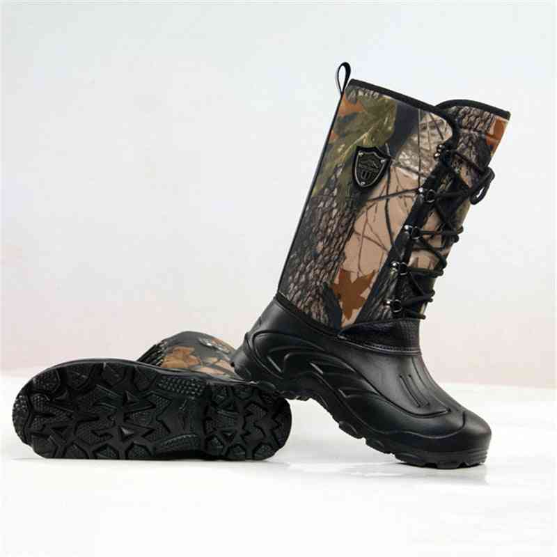 Outdoor Camouflage Waterproof Non-slip Water Boot - Military Walking Warm Ski Snow Shoes