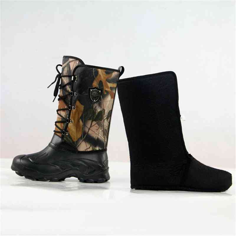 Outdoor Camouflage Waterproof Non-slip Water Boot - Military Walking Warm Ski Snow Shoes