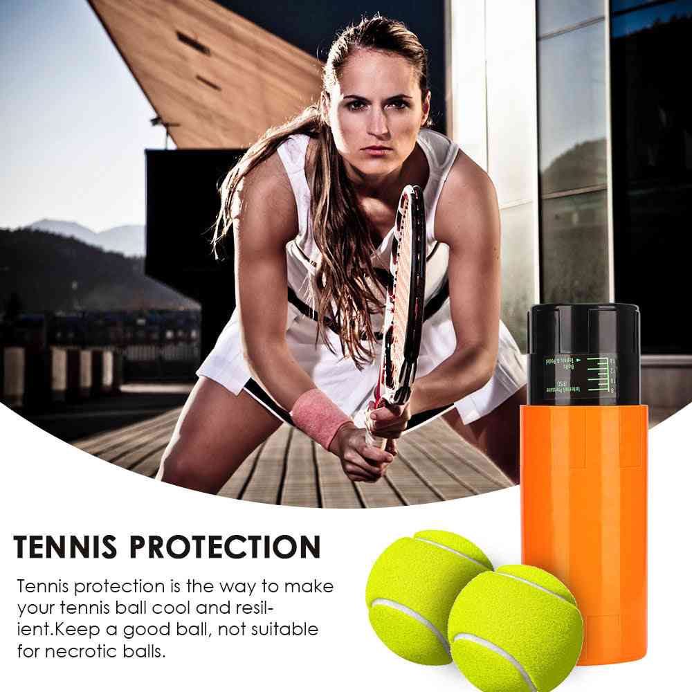 Pressurized Tennis Ball Storage Repair Tank