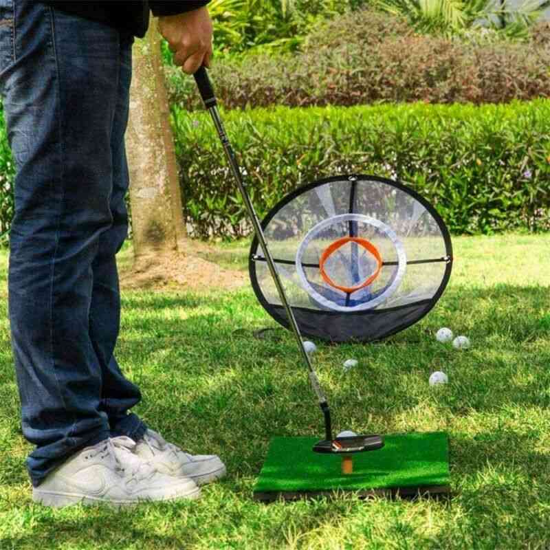 Golf Chipping Practice Net, Portable Aid Bag