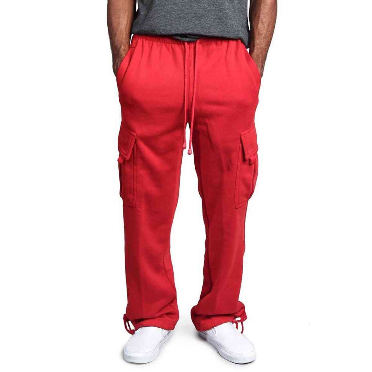 Pantaloni sportivi da uomo in puro colore attivo che corrono pantaloni sportivi