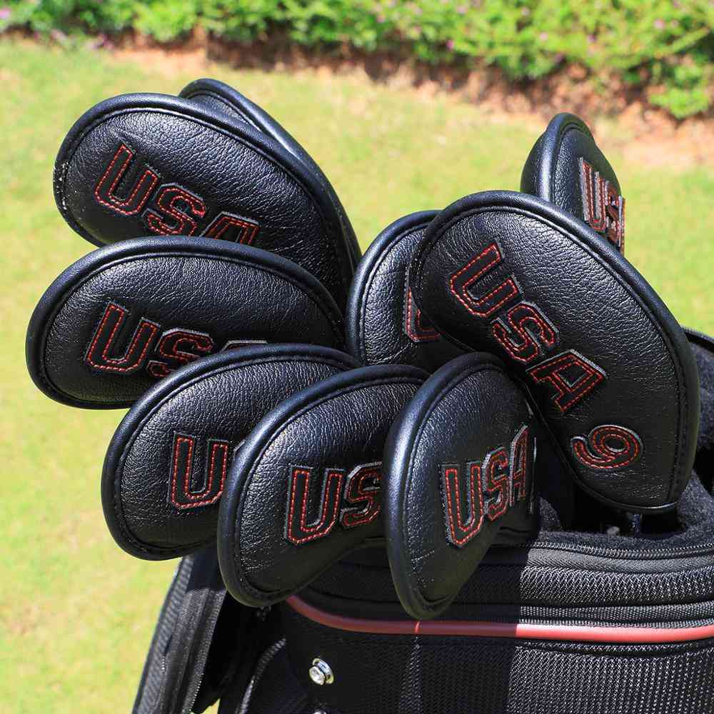 Golf Club- Iron Head Wedges, Stitch Covers