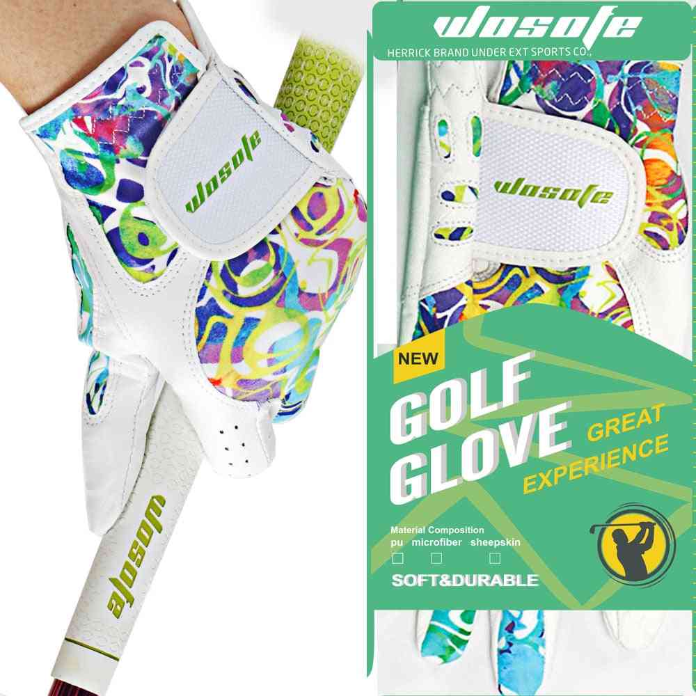 Golf Glove Sheepskin, Women's Gloves, Left, Right Hand