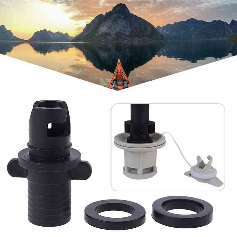 Foot Pump Kayak, Inflatable Air Valve, Hr Hose Adapter, Rowing Boats Accessories