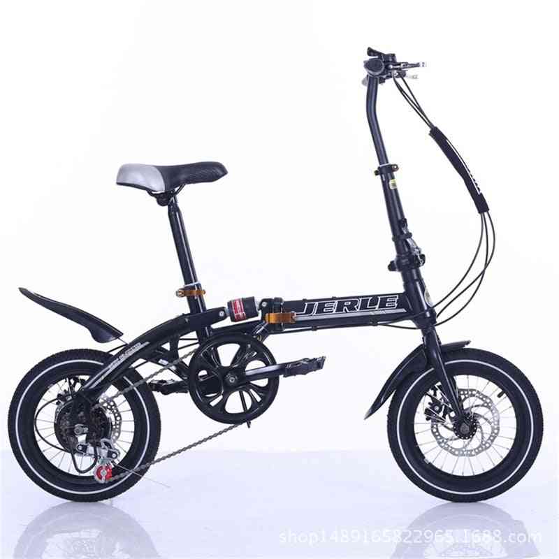 Variable Speed Shock Absorption Adult Student Portable Riding Bike