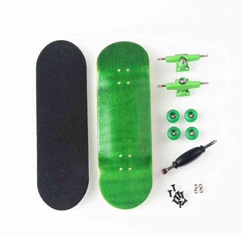 Creative- Bearing Wheels, Skid Pad Maple Wood, Finger Skateboard