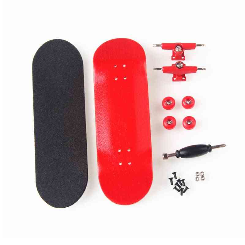 Creative- Bearing Wheels, Skid Pad Maple Wood, Finger Skateboard
