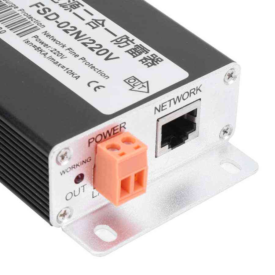 220v Surge Protective Network Power Supply, Thunder Protector Arrester Fsd 02n