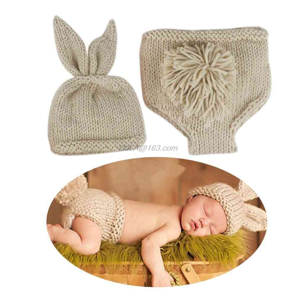 Newborn Baby Photo Cool / Costumes & Hat Set