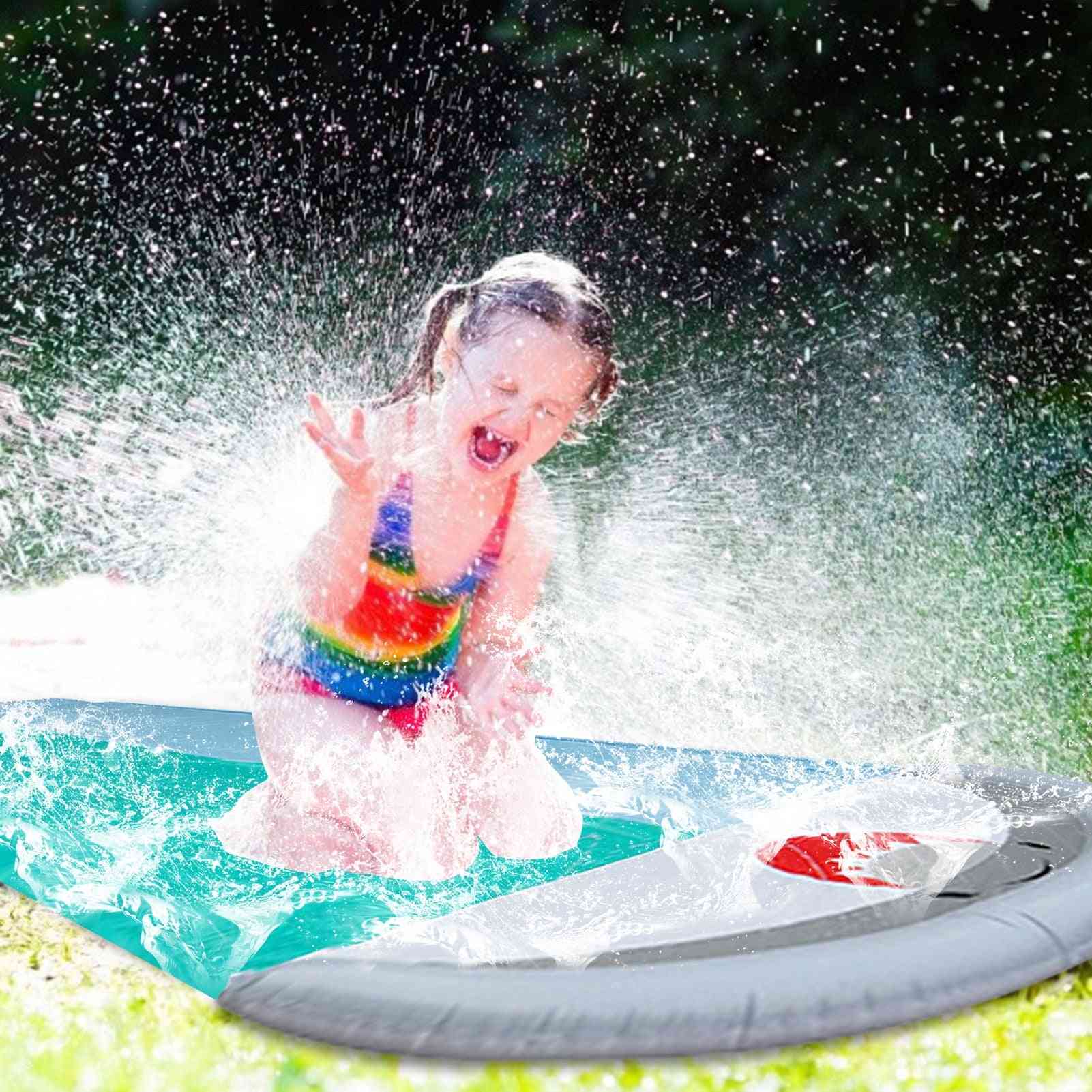 Inflatable Water Slide Pools Summer Backyard Outdoor Toy