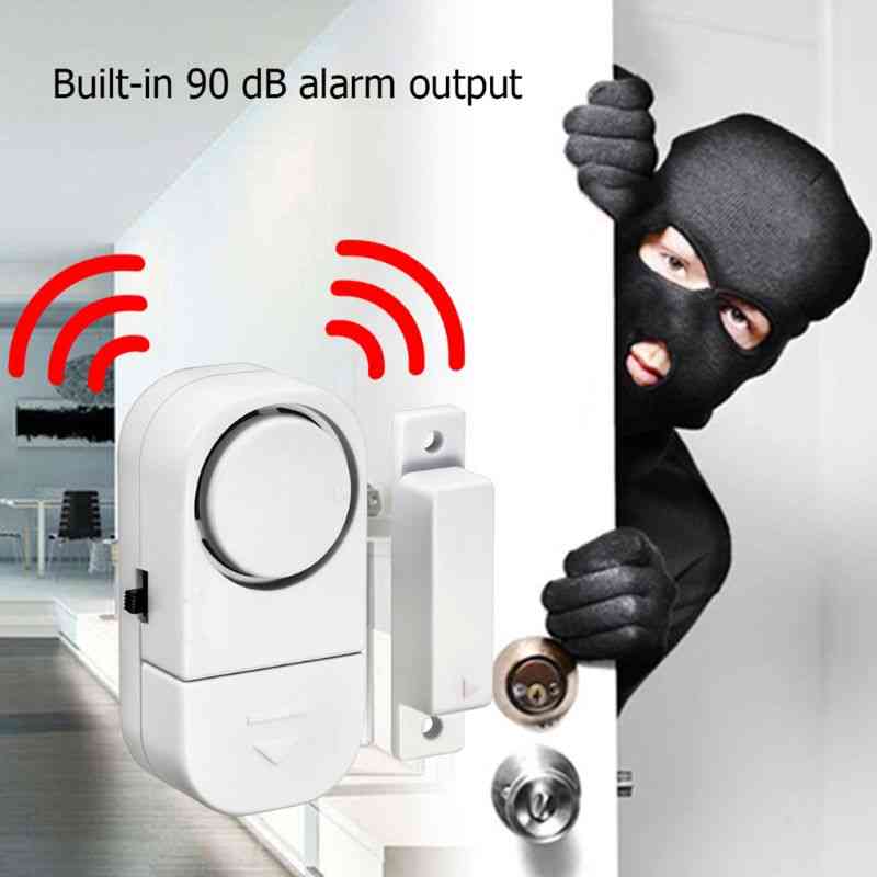 Wireless Window Door Burglar Security Warning Alarm System Magnetic Sensor