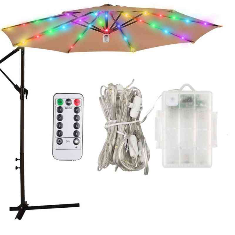 Creative Lighting, Umbrella Lamp- Outdoor Beach, String Decoration