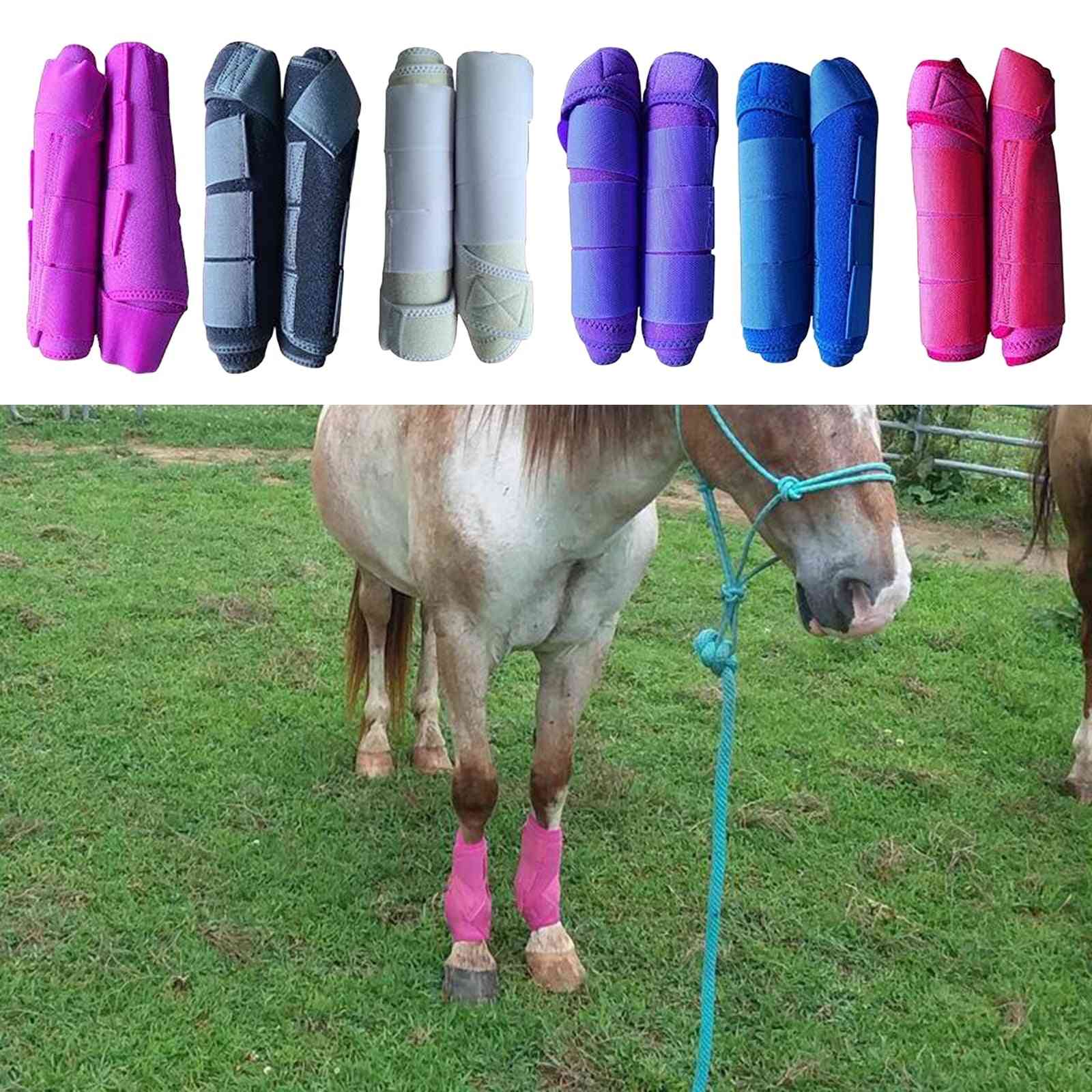 Profesionalni čevlji za konjske tetive, podporni zaščitni pokrov sprednjih nog ponija