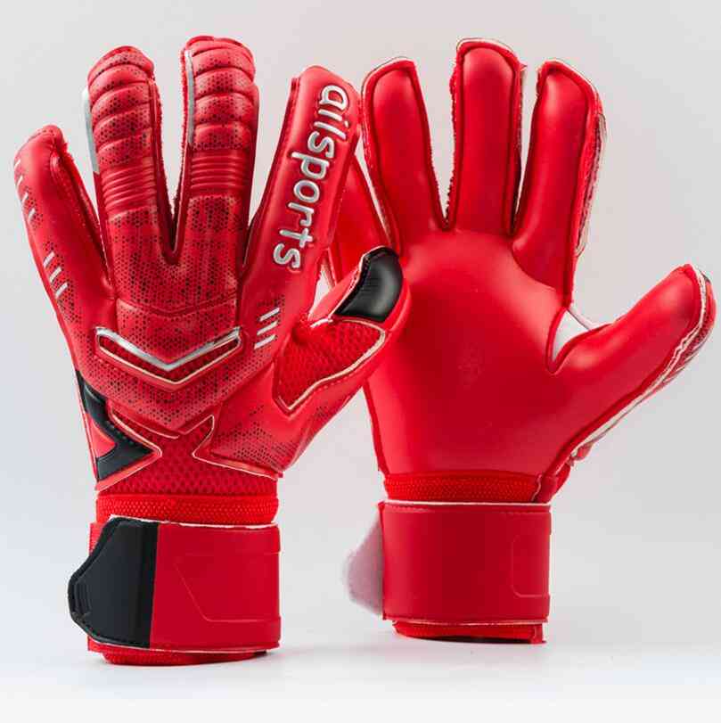 4 mm latexové brankárske rukavice zosilnené futbalové rukavice na ochranu prstov