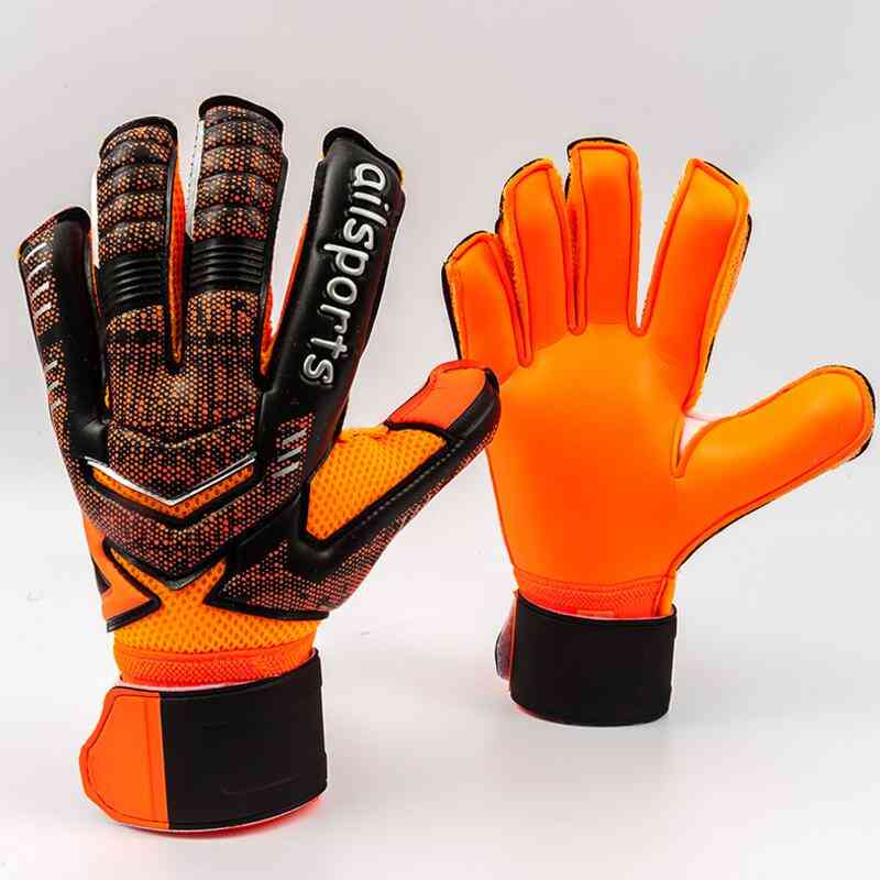 Latex Goalkeeper Gloves, Finger Protection Thickened Soccer Glove