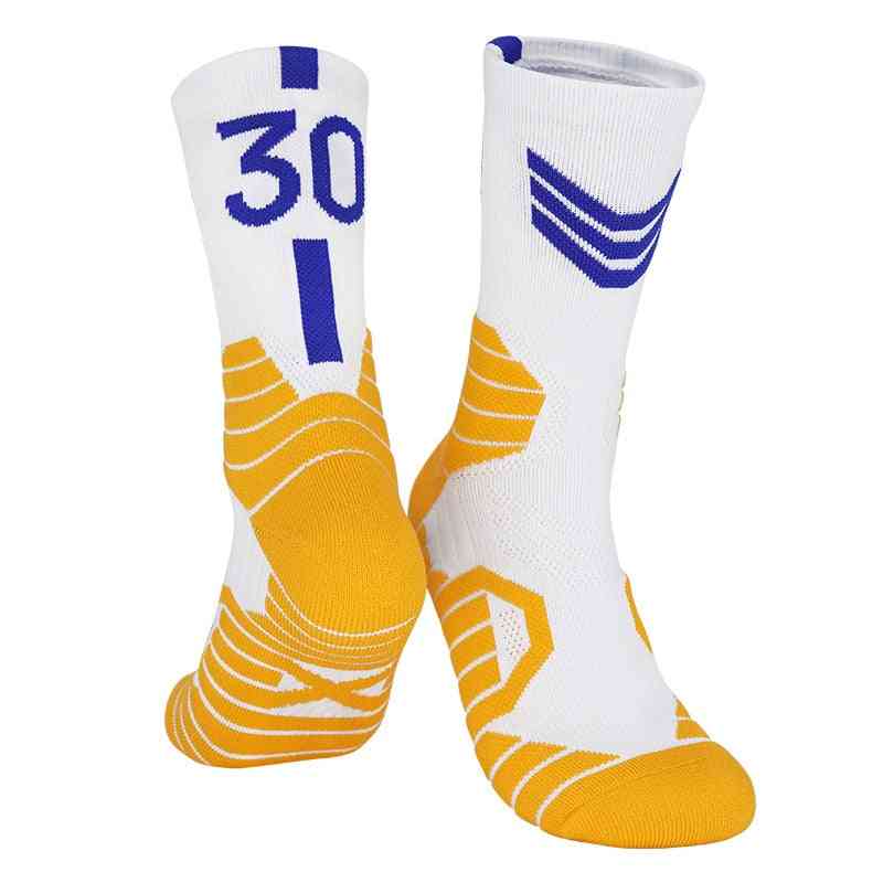 Basketball Player Thick Sport Crew Towel Socks