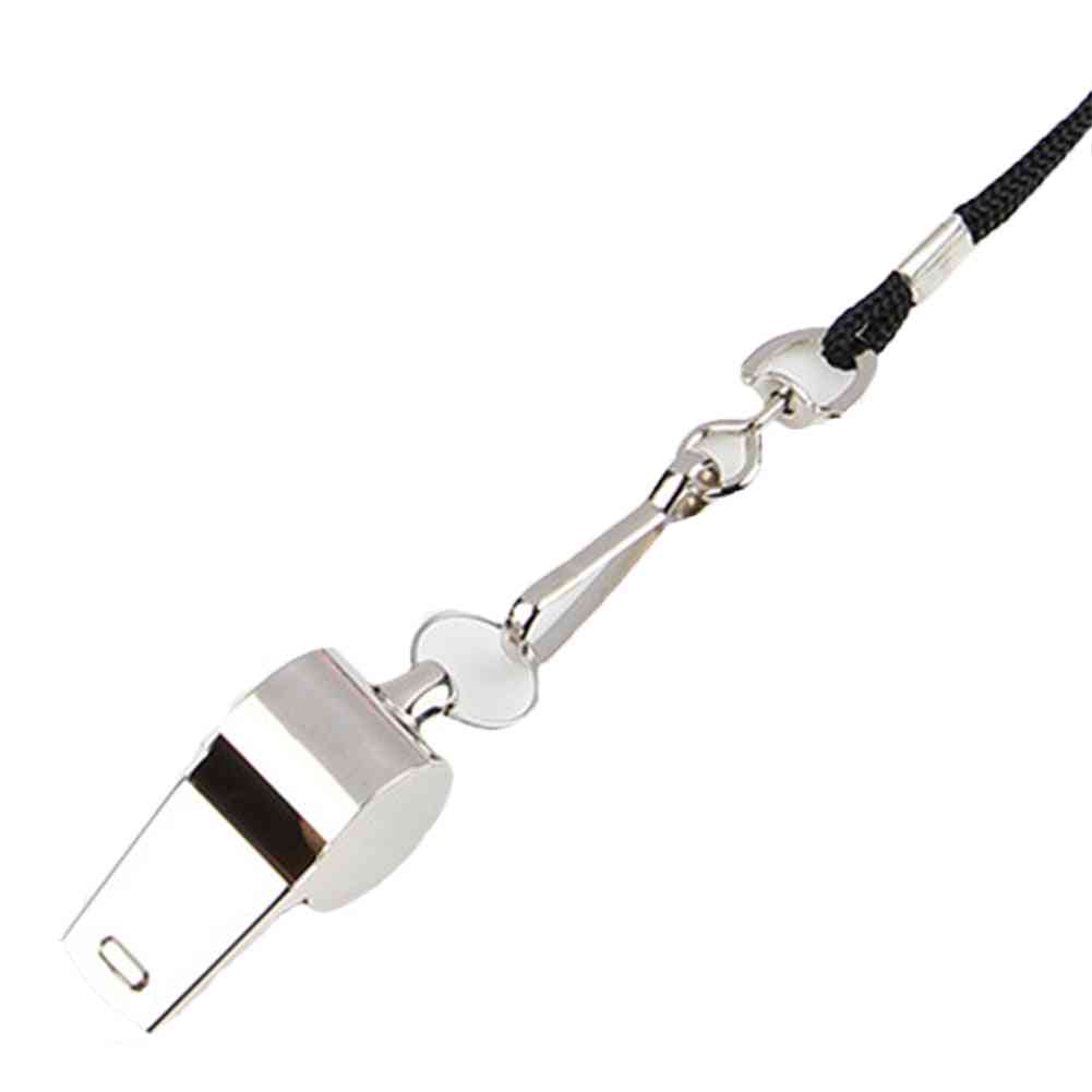 Stainless Steel Training Referee Sports Whistle Loud Tools