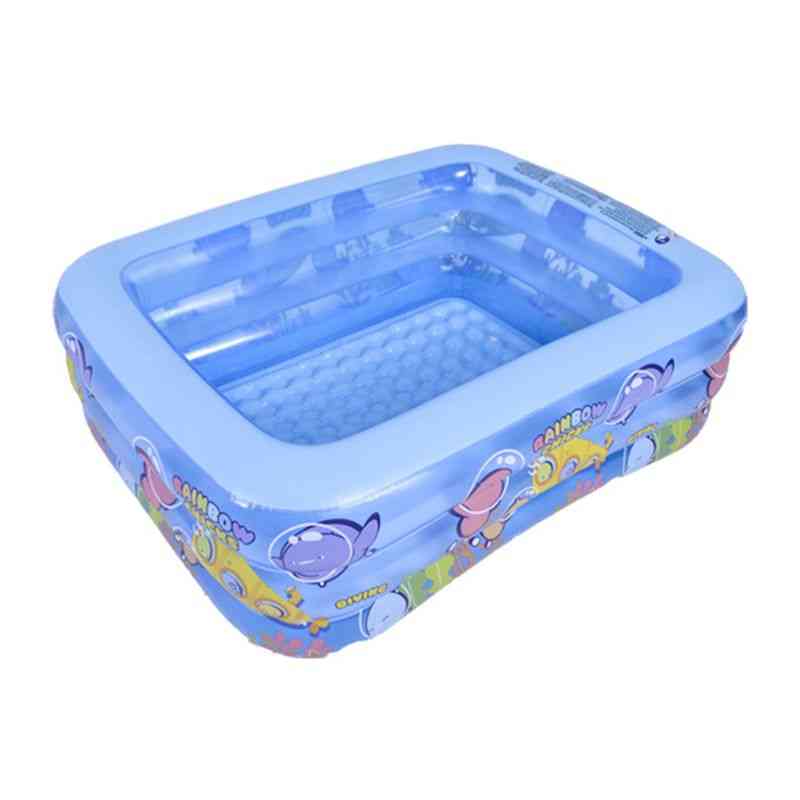 Baby Inflatable Swimming Pool, Kids Square Tub