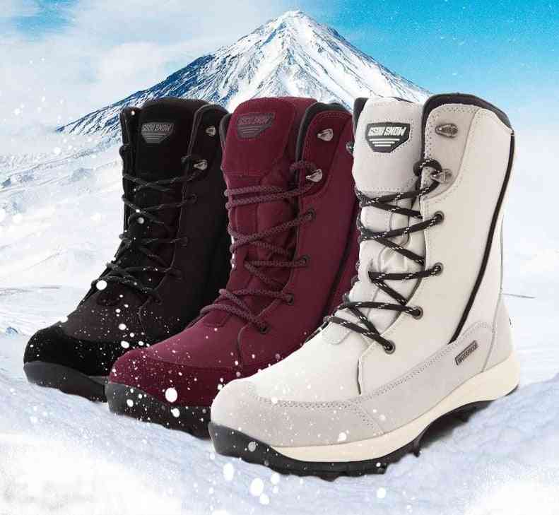 Women's Non-slip Super Warm Winter Hiking Snow Boots