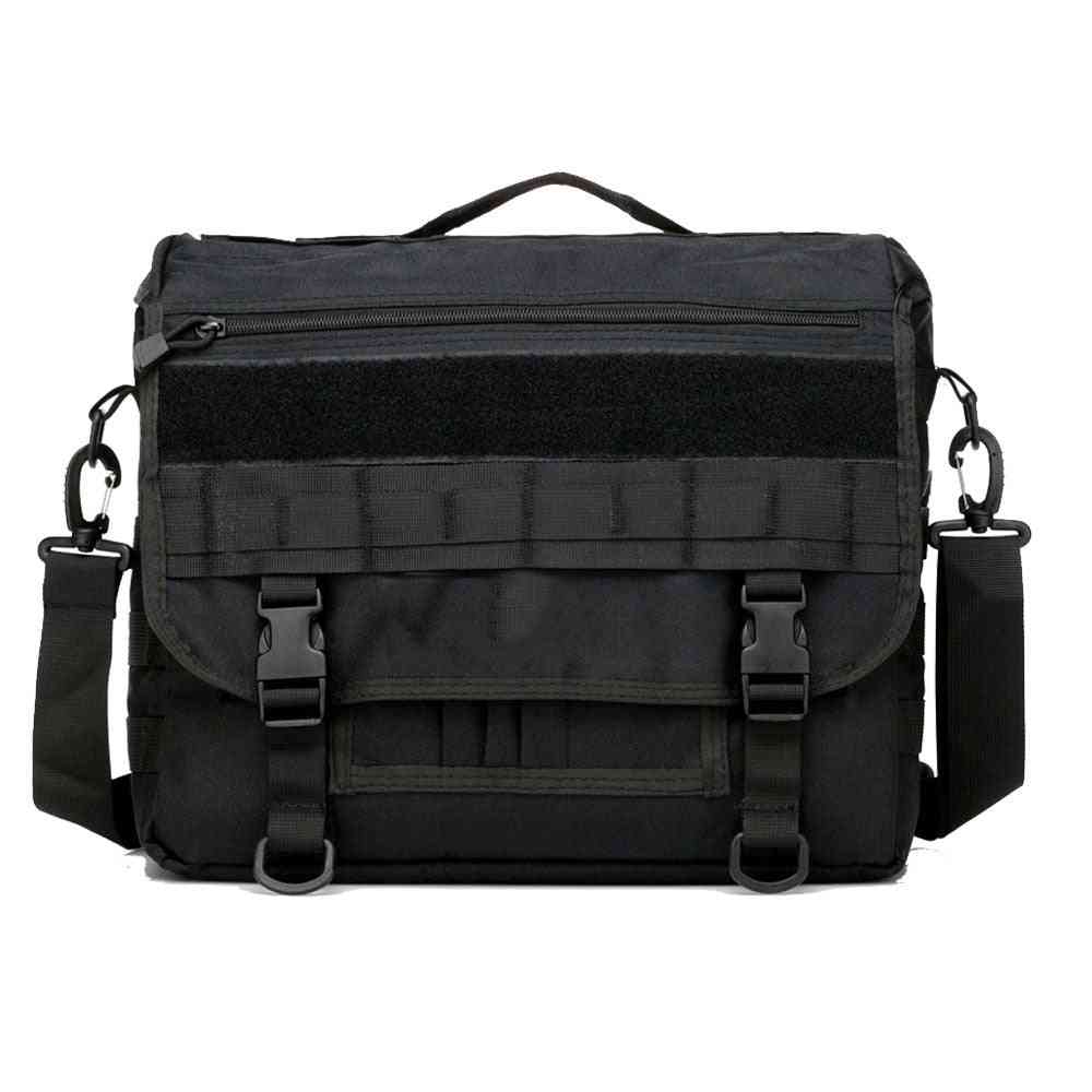 Vojenská taška na notebook, tašky na taktické nosiče, batoh na počítač, kempingové outdoorové športy s opaskom