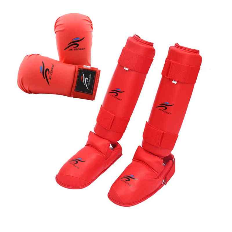Oprema za taekwondo, komplet boksarskih rokavic mma obleka, ščitnik za golenice, ščitnik za dlani za roke, moški karate
