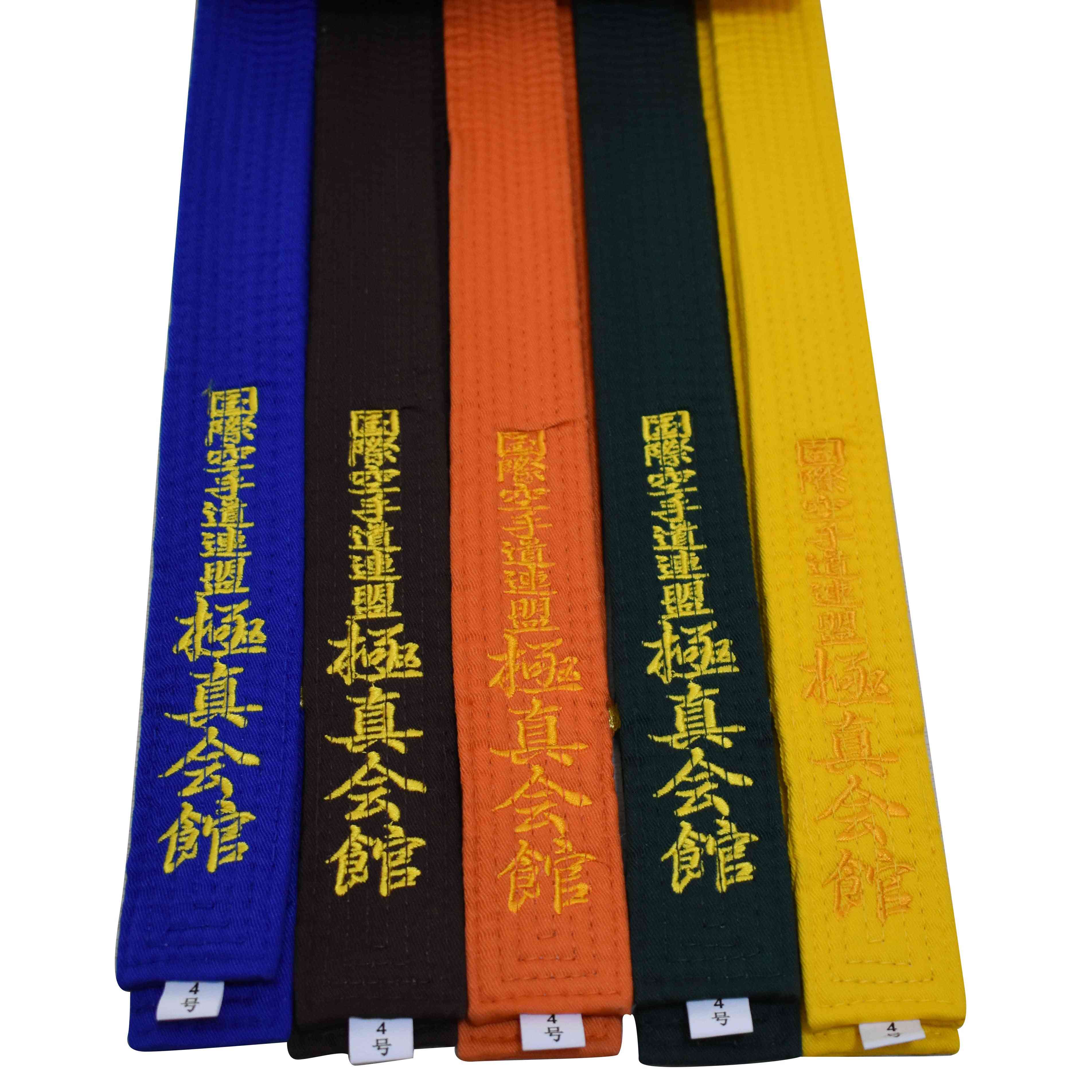 Kai Karate- Embroidery Belts