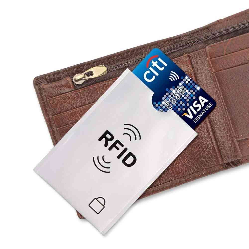10 kosov zaščite pred blokiranimi karticami z RFID zaščito