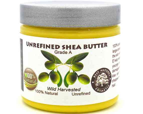 100% Pure Unrefined Shea Butter Yellow.
