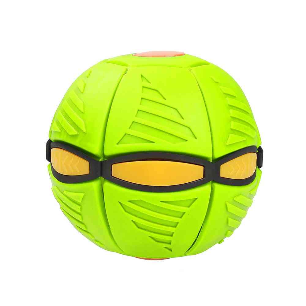 Rebound Bouncing Ball, Flying Saucer Shape Glowing Toy