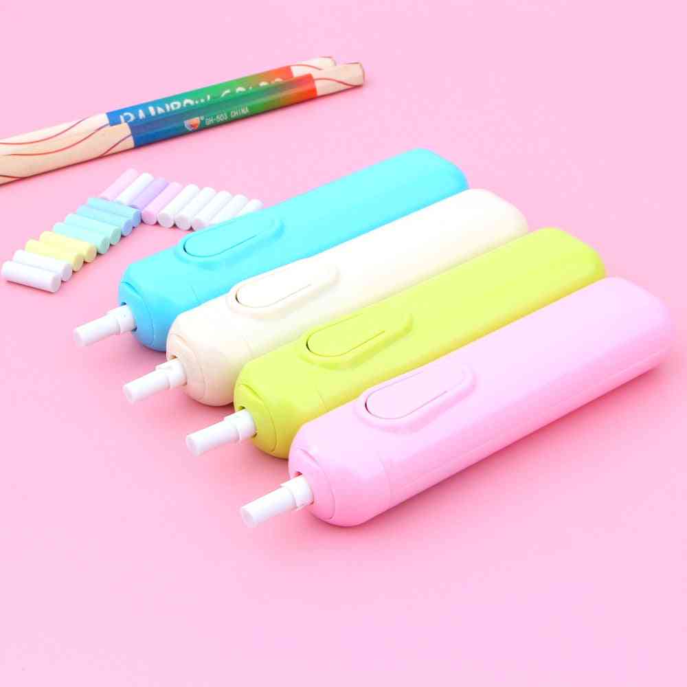 Battery Operated Eraser Electric Automatic School Supplies