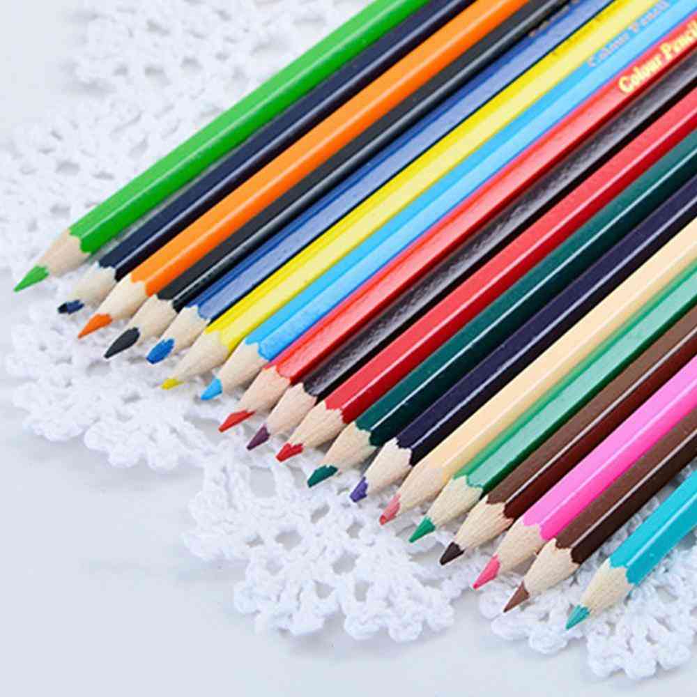 Farby prírodné drevo farebné ceruzky na kreslenie farbiace pero výtvarný nástroj maliarske potreby