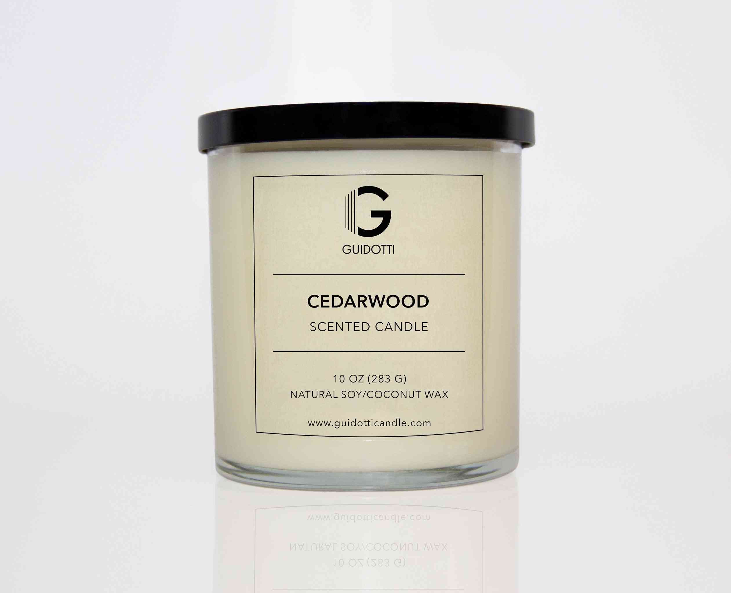 Cedarwood Scented Soy Candle