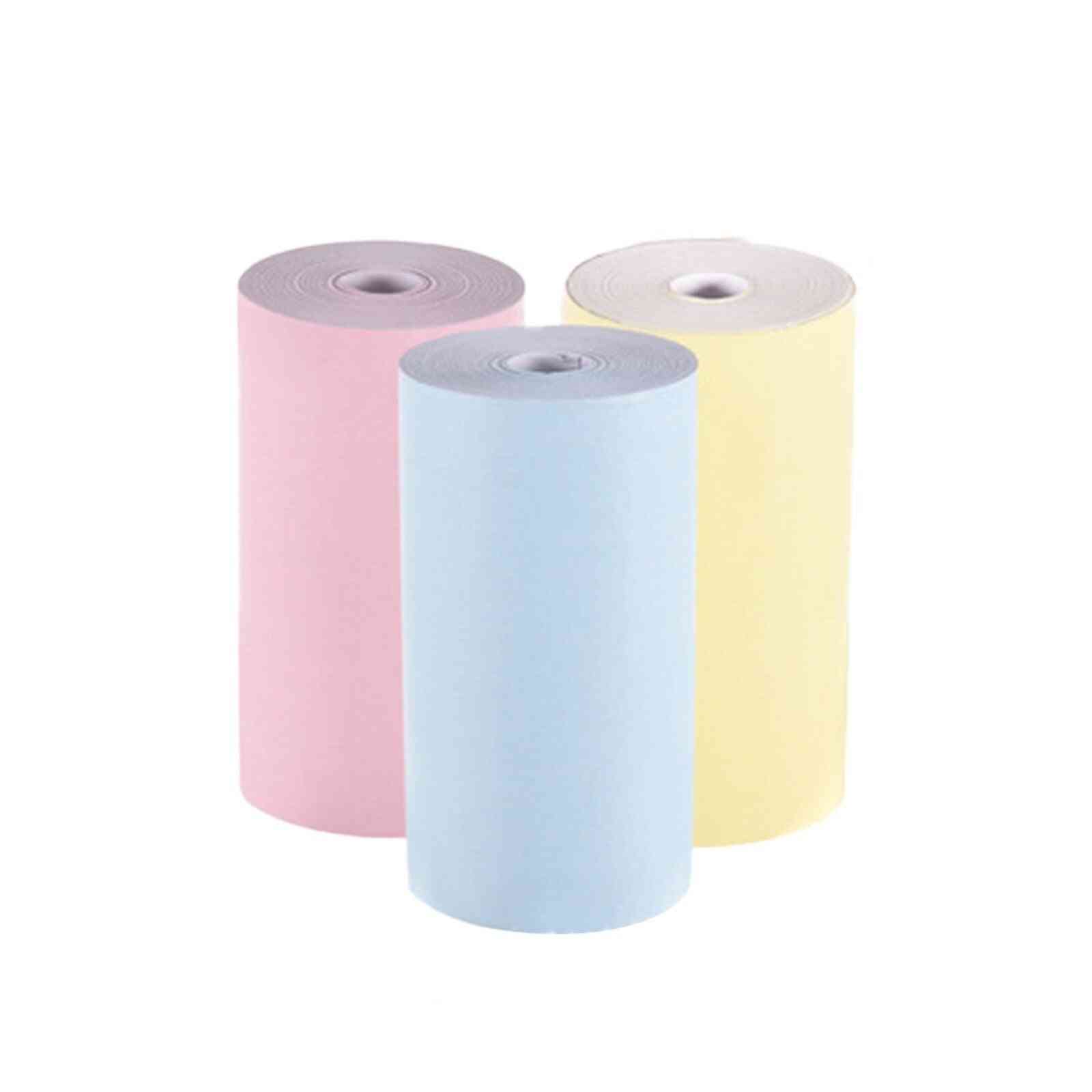 Termální papírový štítek samolepka papír barevný fotografický papír