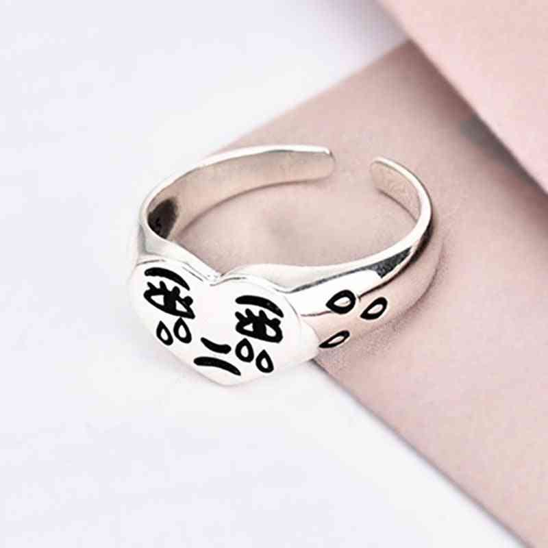 Creative Cry Face Rings For Women