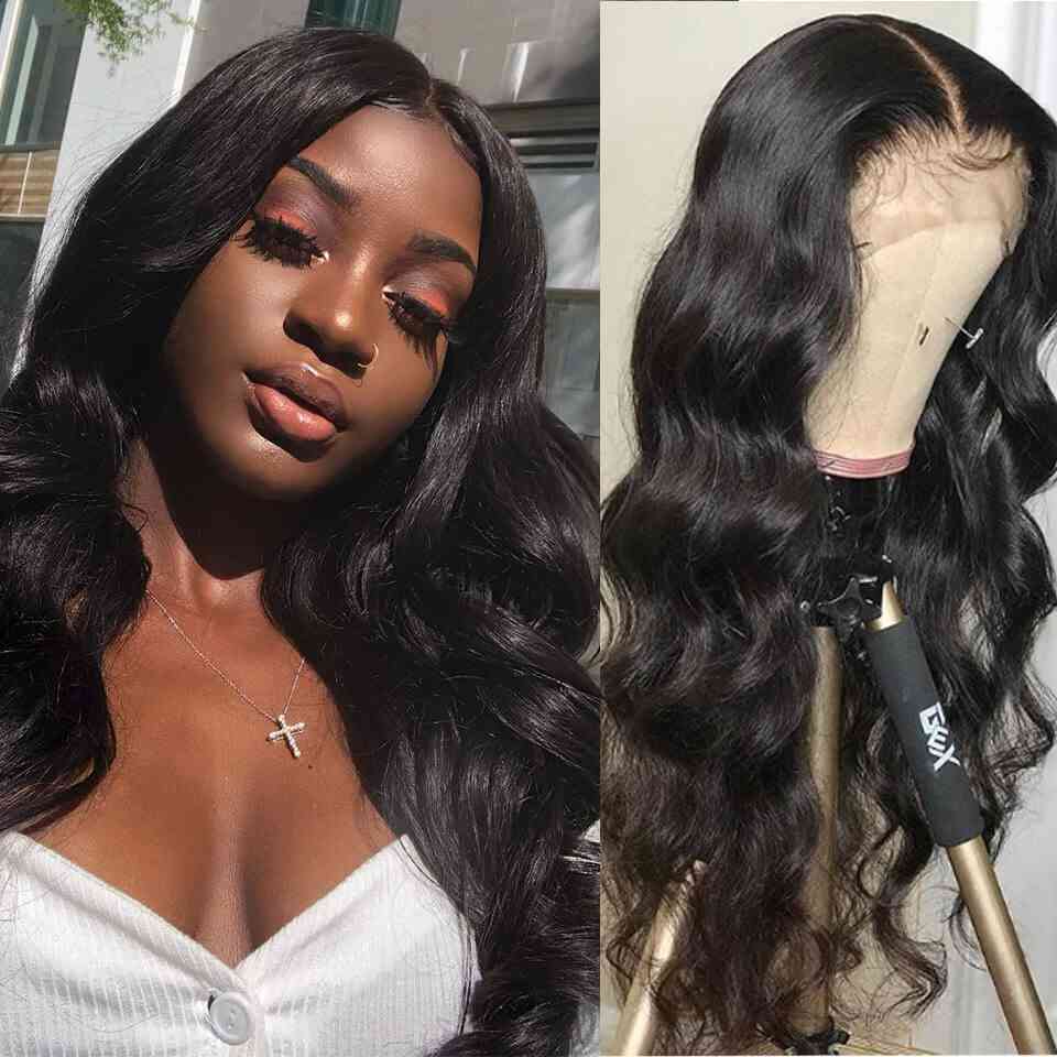 Body Wave 13x4 Lace Frontal 180% & 150% Density Natural Color